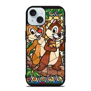 CHIP AND DALE DISNEY GLASS iPhone 15 Case Cover