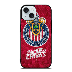 CHIVAS DE GUADALAJARA FOOTBALL iPhone 15 Case Cover CHIVAS DE GUADALAJARA FOOTBALL iPhone 15 Case Cover