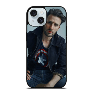 CHRIS EVANS CAPTAIN AMERICA iPhone 15 Case Cover CHRIS EVANS CAPTAIN AMERICA iPhone 15 Case Cover