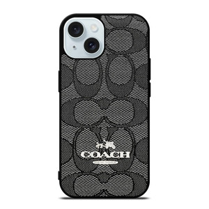 COACH NEW YORK CHARLIE SIGNATURE iPhone 15 Case Cover