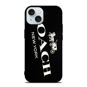 COACH NEW YORK LOGO 3 iPhone 15 Case Cover COACH NEW YORK LOGO 3 iPhone 15 Case Cover
