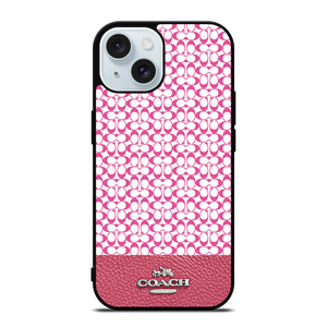 COACH NEW YORK PINK iPhone 15 Case Cover
