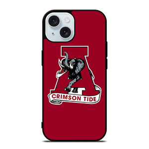 CRIMSON TIDE ALABAMA SYMBOL iPhone 15 Case Cover CRIMSON TIDE ALABAMA SYMBOL iPhone 15 Case Cover