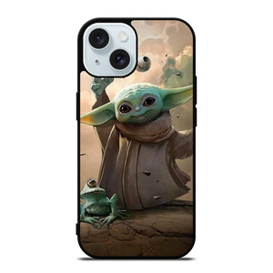 CUTE BABY YODA GROGU STAR WARS iPhone 15 Case Cover