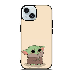 CUTE BABY YODA STAR WARS CARTOON iPhone 15 Case Cover CUTE BABY YODA STAR WARS CARTOON iPhone 15 Case Cover