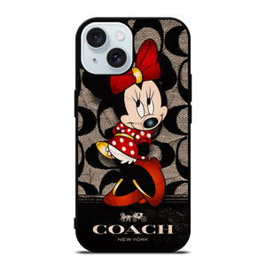 CUTE COACH MINNIE MOUSE iPhone 15 Case Cover CUTE COACH MINNIE MOUSE iPhone 15 Case Cover