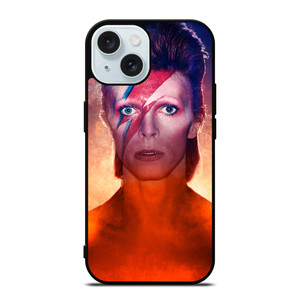 DAVID BOWIE FACE iPhone 15 Case Cover