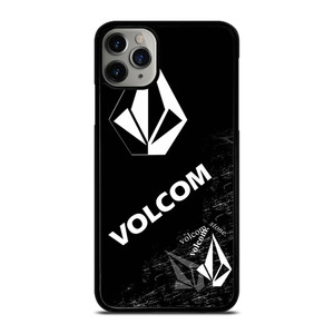 VOLCOM BLACK LOGO iPhone 11 Pro Max Case Cover