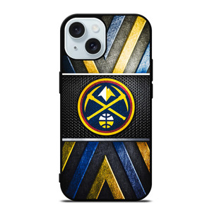 DENVER NUGGETS METAL LOGO iPhone 15 Case Cover