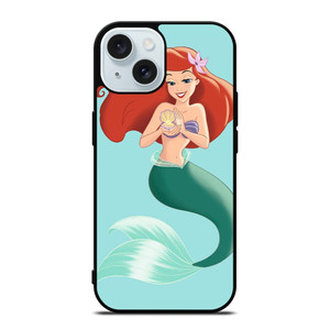 DISNEY ARIEL THE LITTLE MERMAID CLASSIC CARTOON iPhone 15 Case Cover