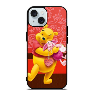 DISNEY WINNIE THE POOH AND PIGIET iPhone 15 Case Cover DISNEY WINNIE THE POOH AND PIGIET iPhone 15 Case Cover