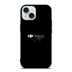 DJI MAVIC DRONE CAMERA BLACK iPhone 15 Case Cover