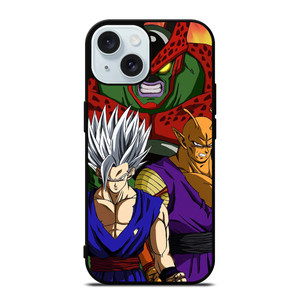 DRAGON BALL SUPER GOHAN PICOLO CELL iPhone 15 Case Cover DRAGON BALL SUPER GOHAN PICOLO CELL iPhone 15 Case Cover