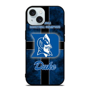DUKE BLUE DEVILS BASKETBALL CHAMPIONS iPhone 15 Case Cover