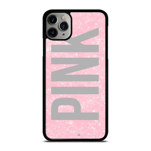 VICTORIA'S SECRET PINK SPARKLE LOGO iPhone 11 Pro Max Case Cover
