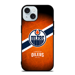 EDMONTON OILERS LOGO iPhone 15 Case Cover