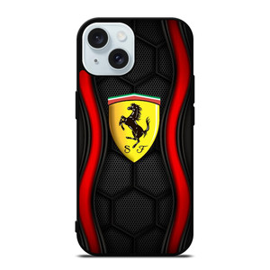 FERRARI ICON iPhone 15 Case Cover FERRARI ICON iPhone 15 Case Cover