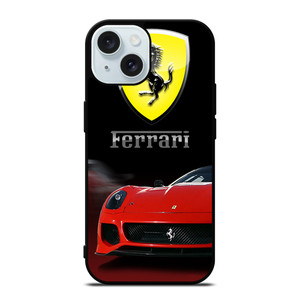 FERRARI RED CAR iPhone 15 Case Cover FERRARI RED CAR iPhone 15 Case Cover