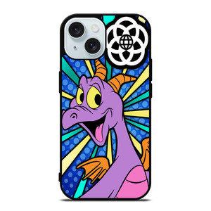 FIGMENT EPCOT DRAGON CARTOON iPhone 15 Case Cover FIGMENT EPCOT DRAGON CARTOON iPhone 15 Case Cover
