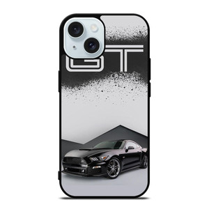 FORD MUSTANG GT LOGO iPhone 15 Case Cover FORD MUSTANG GT LOGO iPhone 15 Case Cover