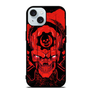 GEARS OF WAR SKULL LOGO 2 iPhone 15 Case Cover GEARS OF WAR SKULL LOGO 2 iPhone 15 Case Cover
