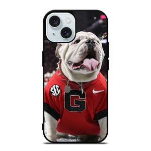 GEORGIA BULLDOGS NFL MASCOT iPhone 15 Case Cover