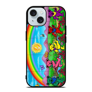 GRATEFUL DEAD DANCING BEARS iPhone 15 Case Cover
