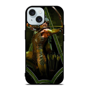 GREEN ARROW DC SUPER HERO iPhone 15 Case Cover GREEN ARROW DC SUPER HERO iPhone 15 Case Cover