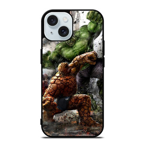 HULK VS THING MARVEL iPhone 15 Case Cover