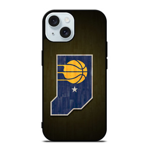 INDIANA PACERS WOODEN LOGO iPhone 15 Case Cover