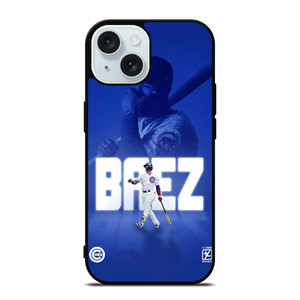 JAVIER BAEZ CHICAGO CUBS BASEBALL iPhone 15 Case Cover JAVIER BAEZ CHICAGO CUBS BASEBALL iPhone 15 Case Cover