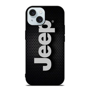JEEP METAL LOGO iPhone 15 Case Cover