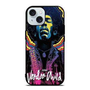 JIMI HENDRIX ART iPhone 15 Case Cover JIMI HENDRIX ART iPhone 15 Case Cover