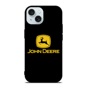 JOHN DEERE YELLOW BLACK iPhone 15 Case Cover JOHN DEERE YELLOW BLACK iPhone 15 Case Cover