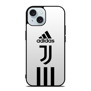 JUVENTUS FC ADIDAS STRIPES iPhone 15 Case Cover JUVENTUS FC ADIDAS STRIPES iPhone 15 Case Cover