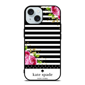 KATE SPADE FLORAL POLKADOTS iPhone 15 Case Cover