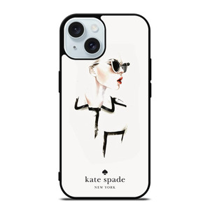 KATE SPADE LOGO WOMAN SPLASH iPhone 15 Case Cover