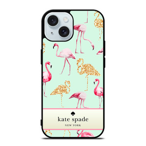 KATE SPADE NEW FLAMINGO iPhone 15 Case Cover KATE SPADE NEW FLAMINGO iPhone 15 Case Cover