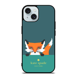 KATE SPADE NOVELTY FOX iPhone 15 Case Cover