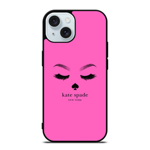 KATE SPADE PINK EYEBROW iPhone 15 Case Cover