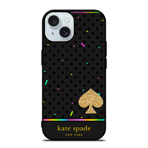 KATE SPADE RAINBOW POLKADOTS iPhone 15 Case Cover