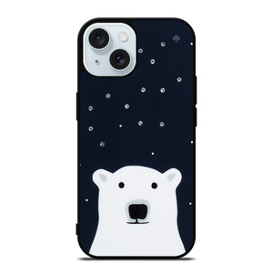 KATE SPADE SPARKLE POLLAR BEAR iPhone 15 Case Cover