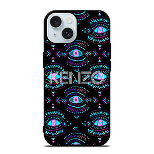 KENZO PARIS EYE PATTERN iPhone 15 Case Cover KENZO PARIS EYE PATTERN iPhone 15 Case Cover