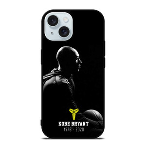 KOBE BRYANT RIP BLACK MAMBA iPhone 15 Case Cover