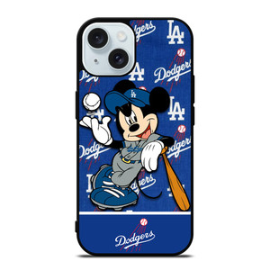 LA DODGERS X MICKEY MOUSE iPhone 15 Case Cover