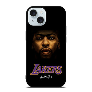 LA LAKERS PLAYER ANTHONY DAVIS iPhone 15 Case Cover