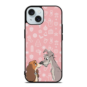 LADY AND THE TRAMP DISNEY CARTOON LOVE iPhone 15 Case Cover