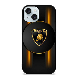 LAMBORGHINI CAR LOGO EMBLEM iPhone 15 Case Cover LAMBORGHINI CAR LOGO EMBLEM iPhone 15 Case Cover