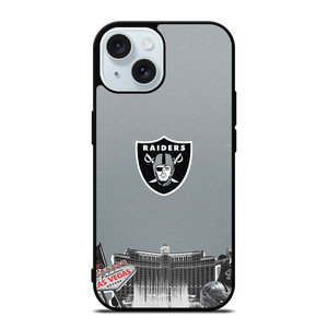 LAS VEGAS RAIDERS NFL ICON iPhone 15 Case Cover