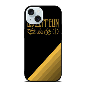 LED ZEPPELIN ROCK BAND SYMBOL iPhone 15 Case Cover